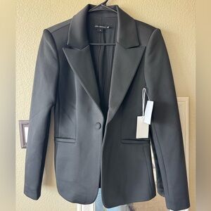 Good American Scuba Blazer – Black – Size Small – NWT